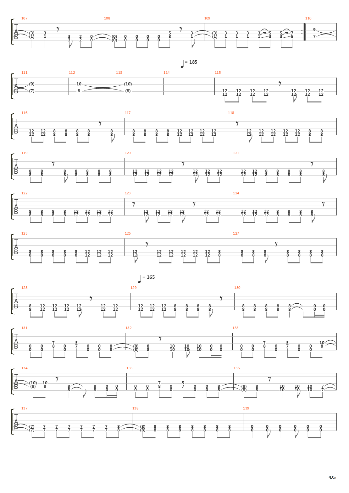 Right Side Of The Bed吉他谱