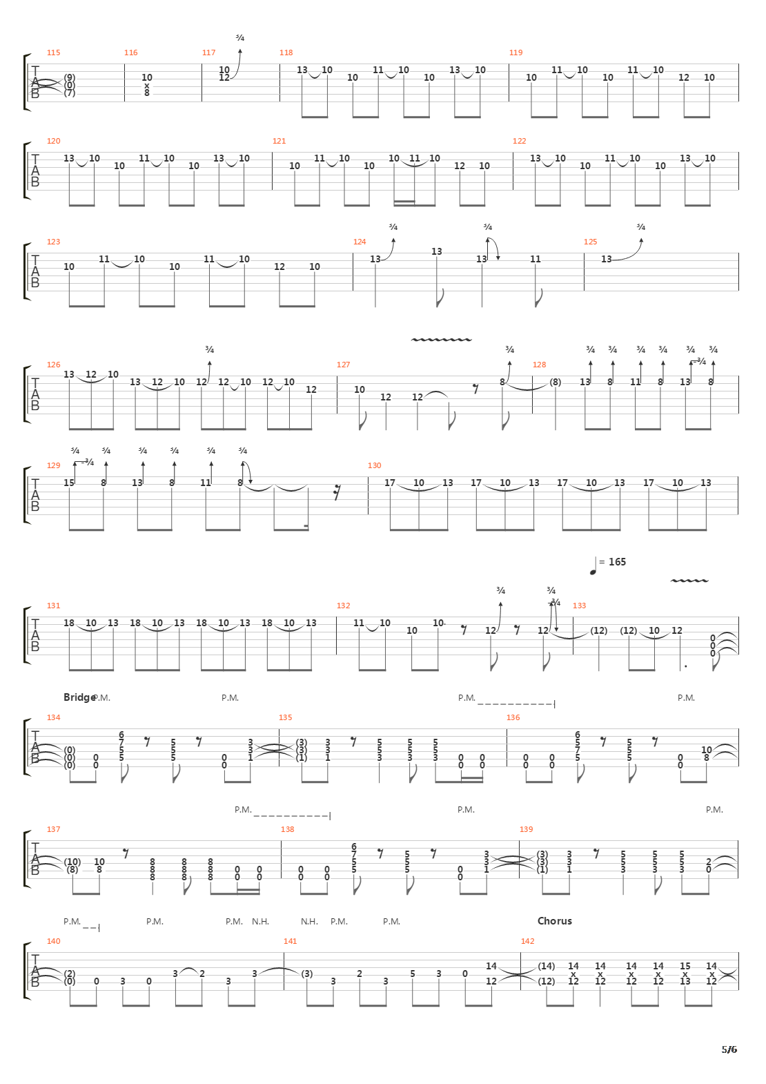 Right Side Of The Bed吉他谱