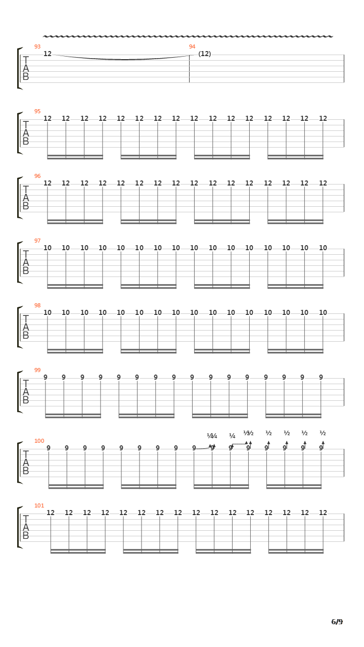 Slow Burn吉他谱