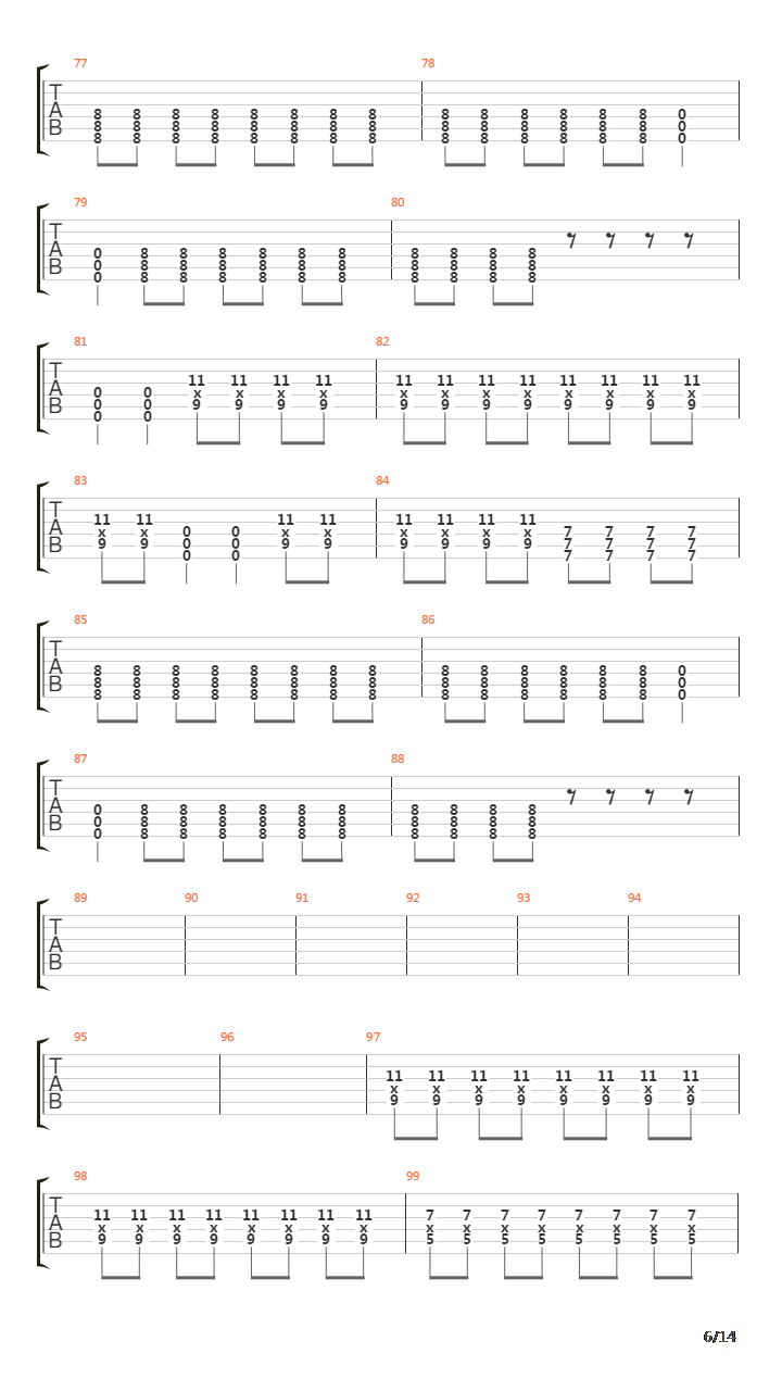 Untitled Finale吉他谱