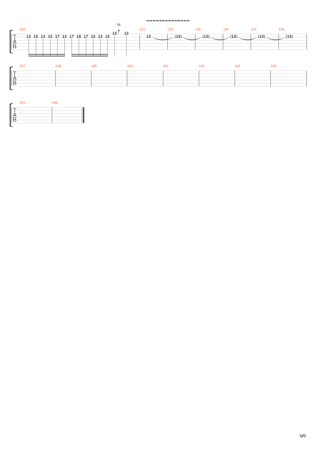 Untitled Finale吉他谱