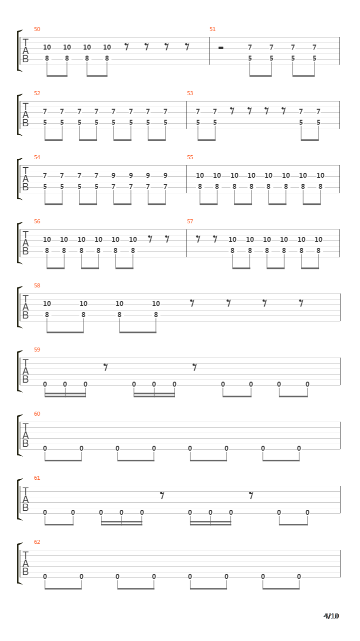 Untitled Finale吉他谱