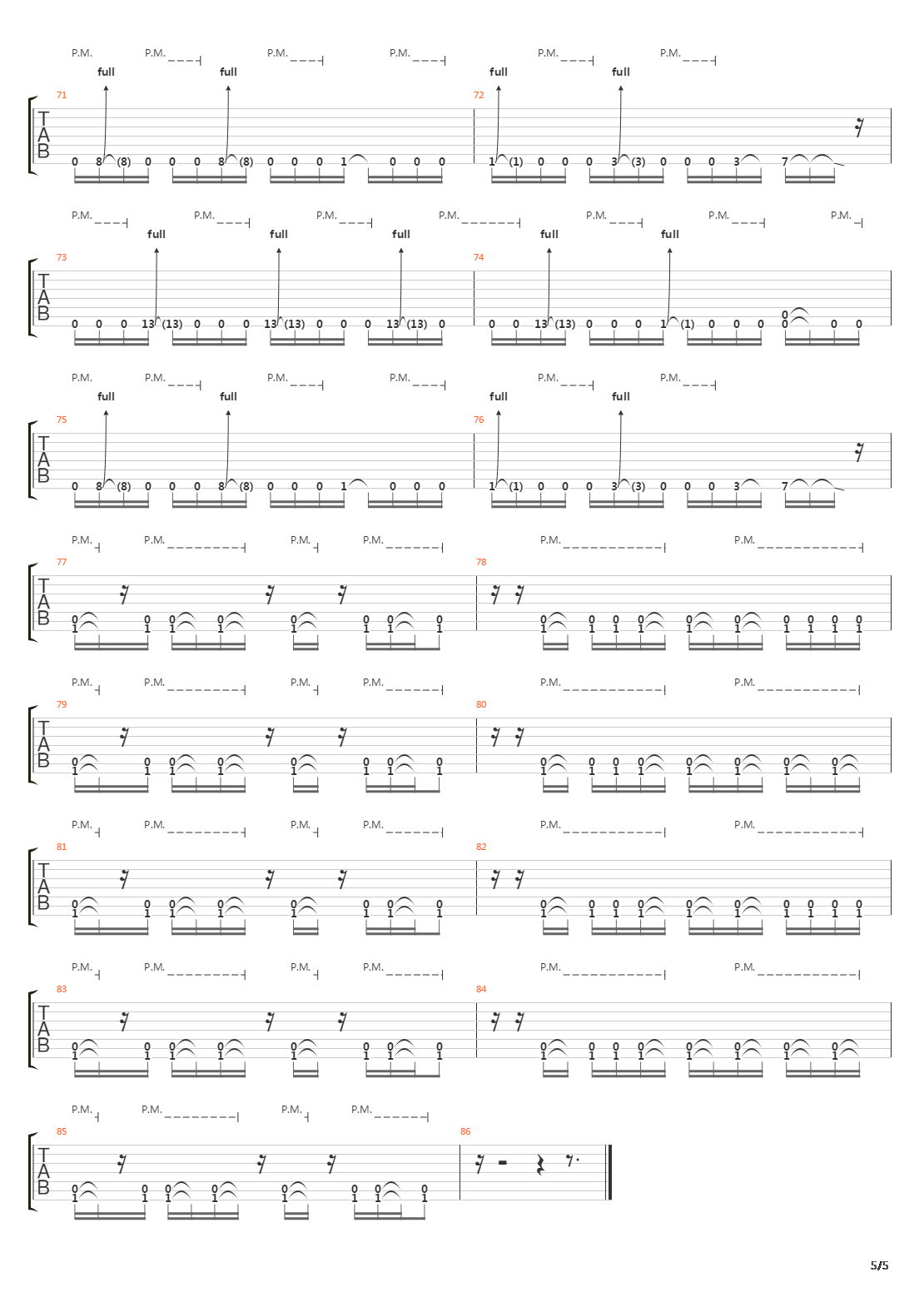 Pick A Side吉他谱