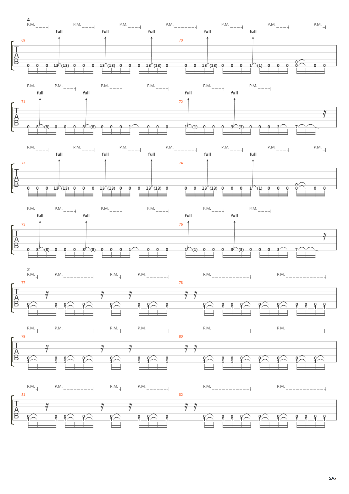 Pick A Side吉他谱