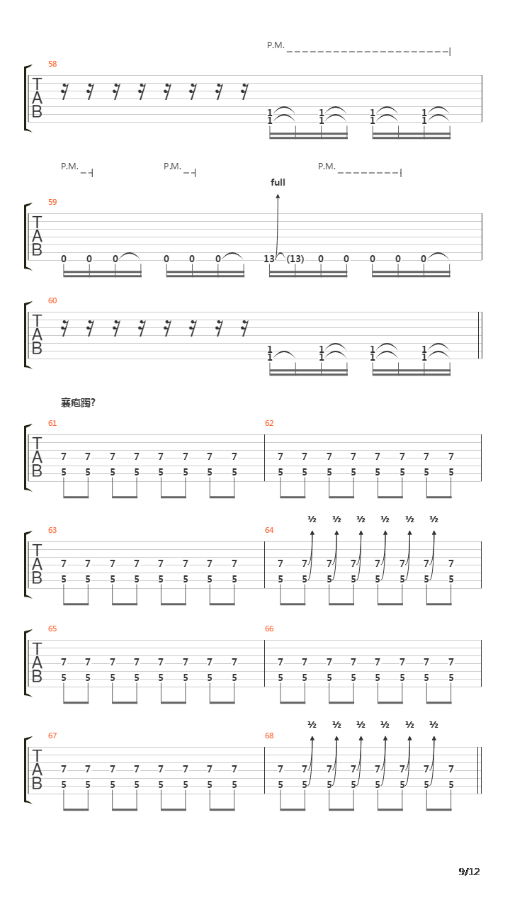 Pick A Side吉他谱