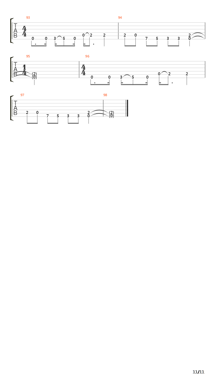 Gasoline吉他谱