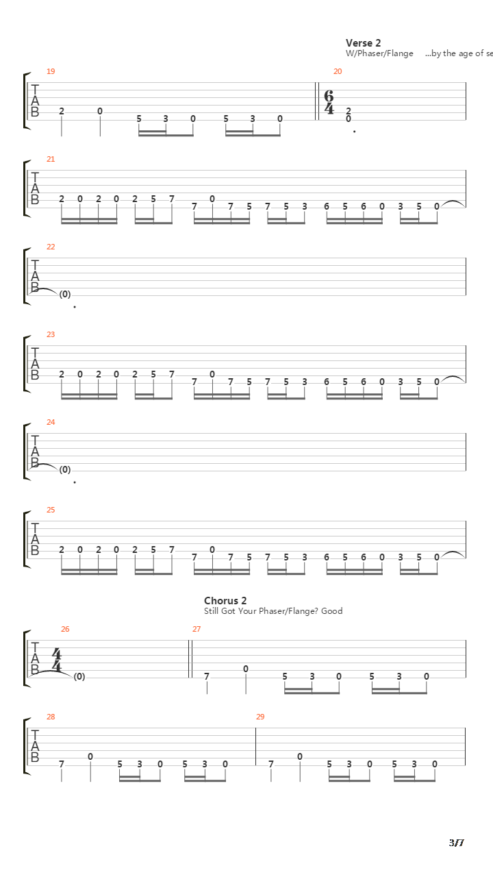 The Worm吉他谱