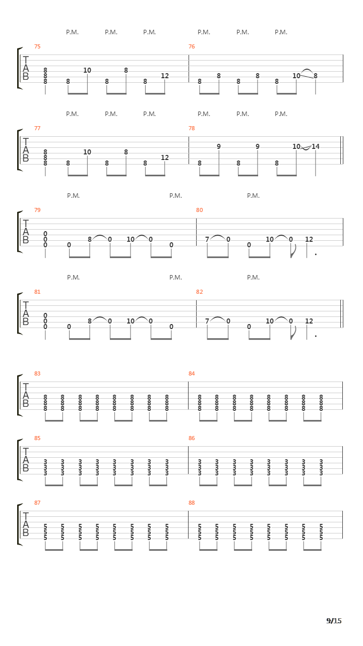 Balance吉他谱