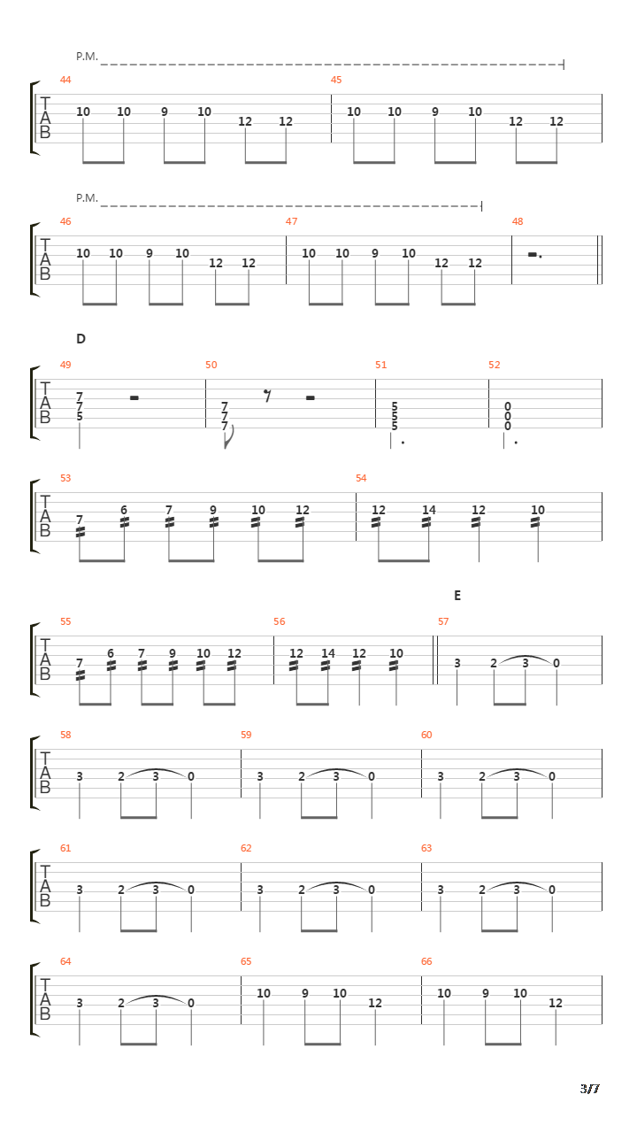 Carols Of The Bells吉他谱