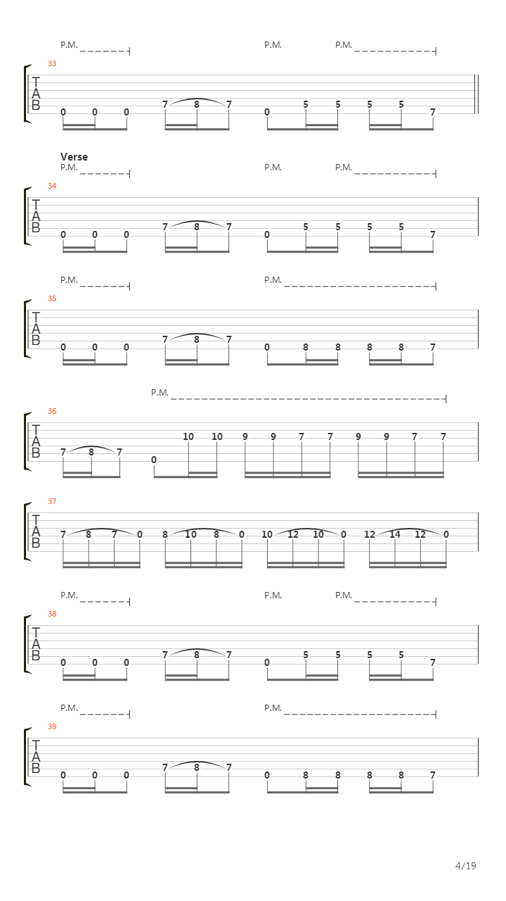 Composure吉他谱