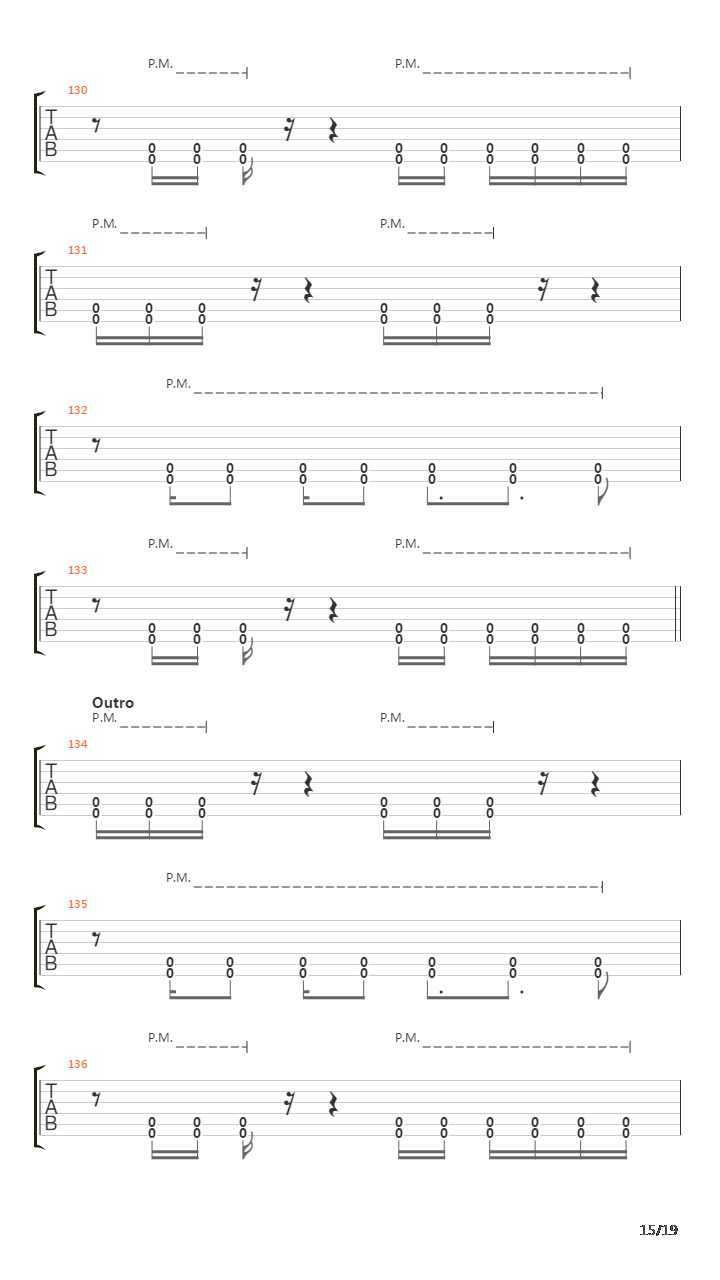 Composure吉他谱