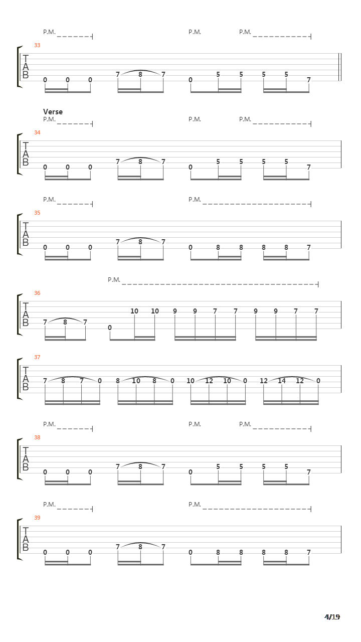 Composure吉他谱