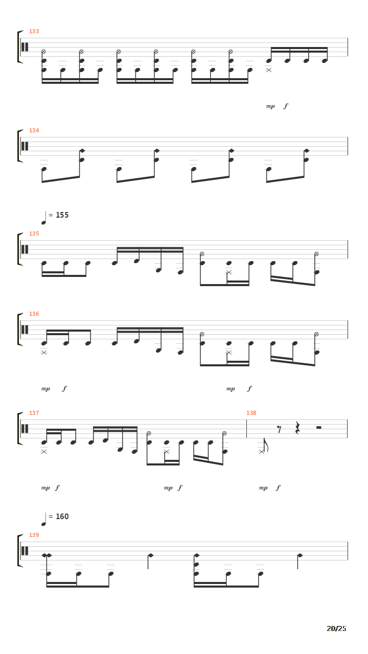 Composure吉他谱