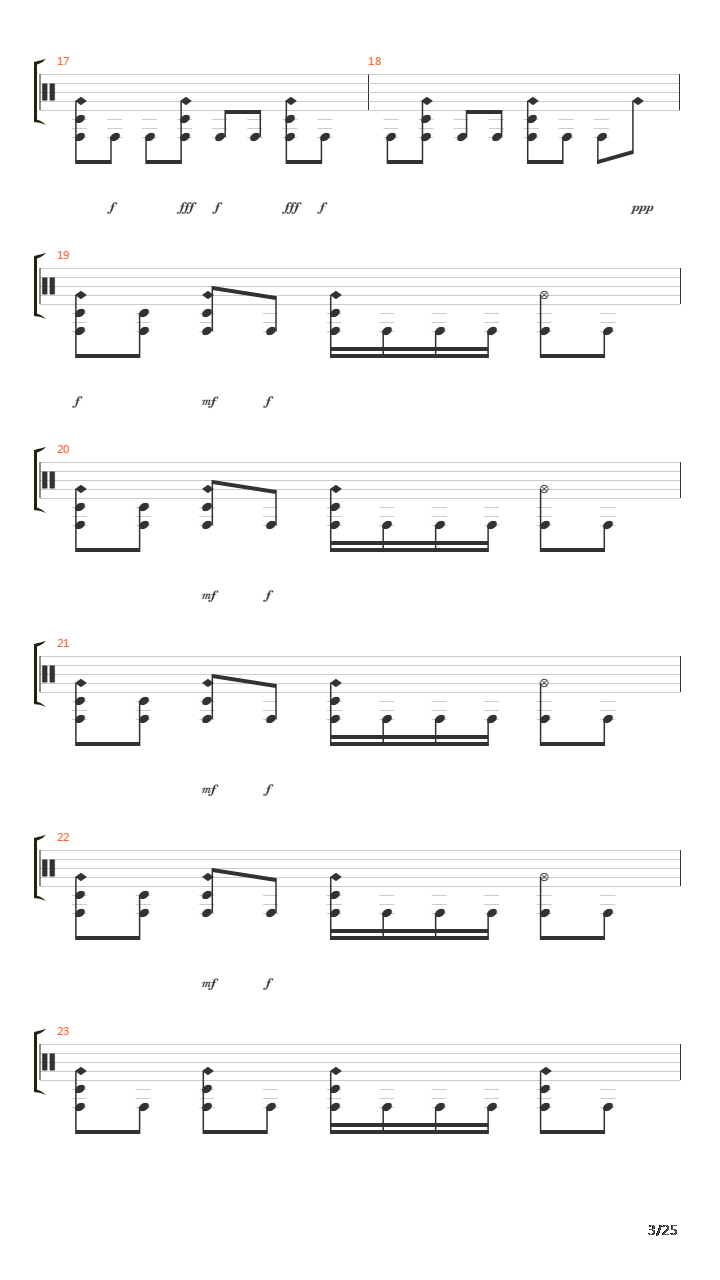 Composure吉他谱