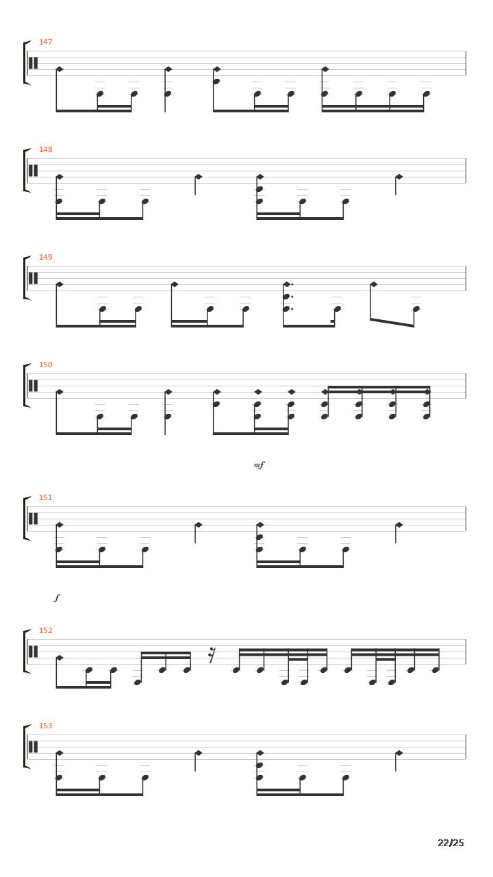 Composure吉他谱