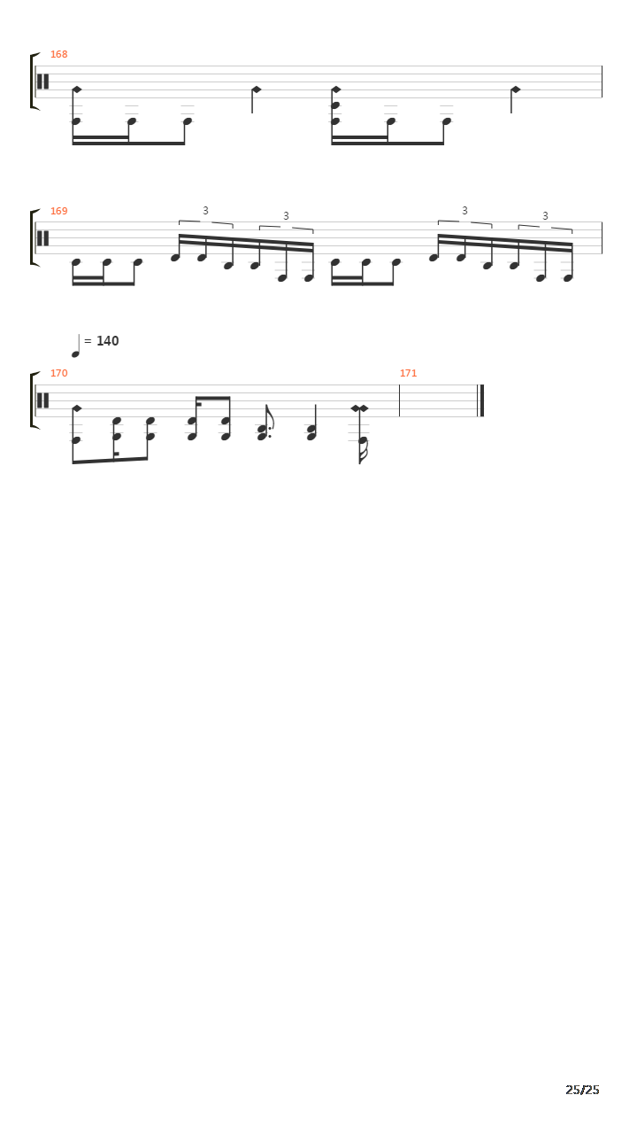 Composure吉他谱