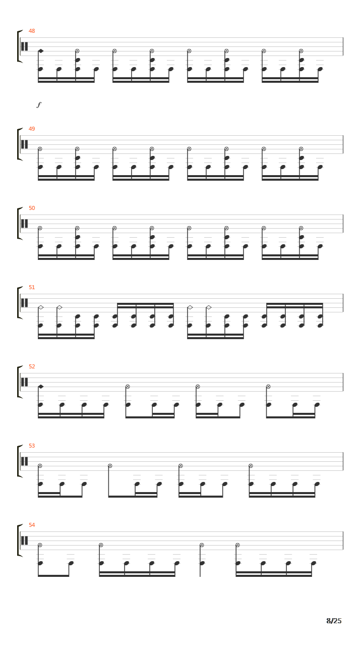 Composure吉他谱