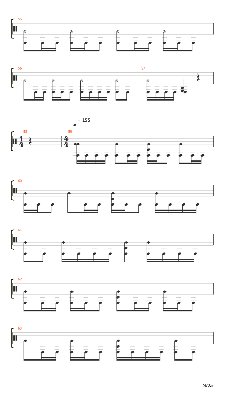 Composure吉他谱