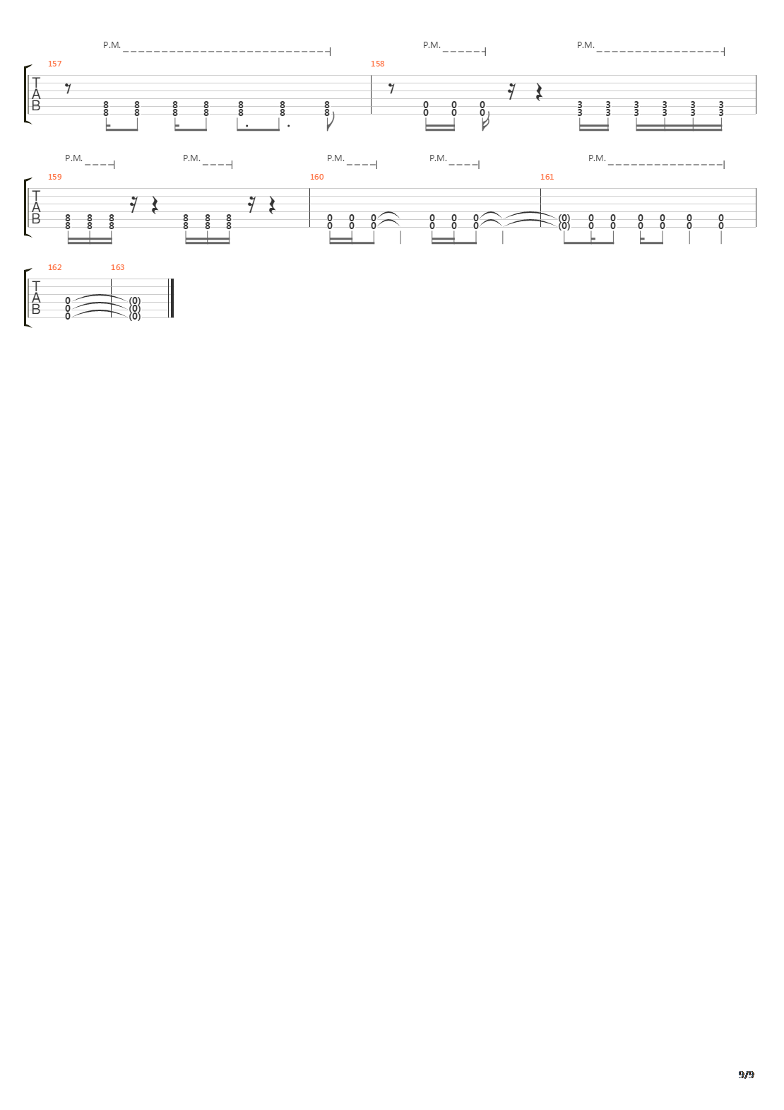 Composure吉他谱