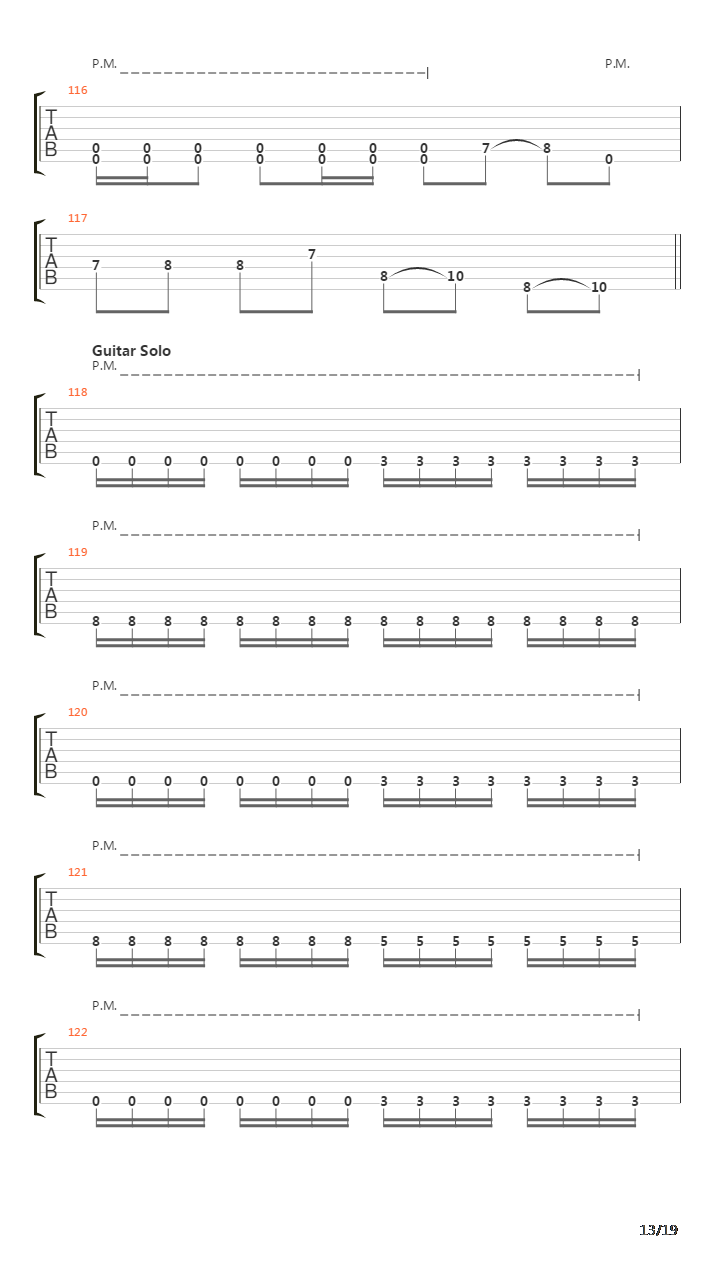 Composure吉他谱