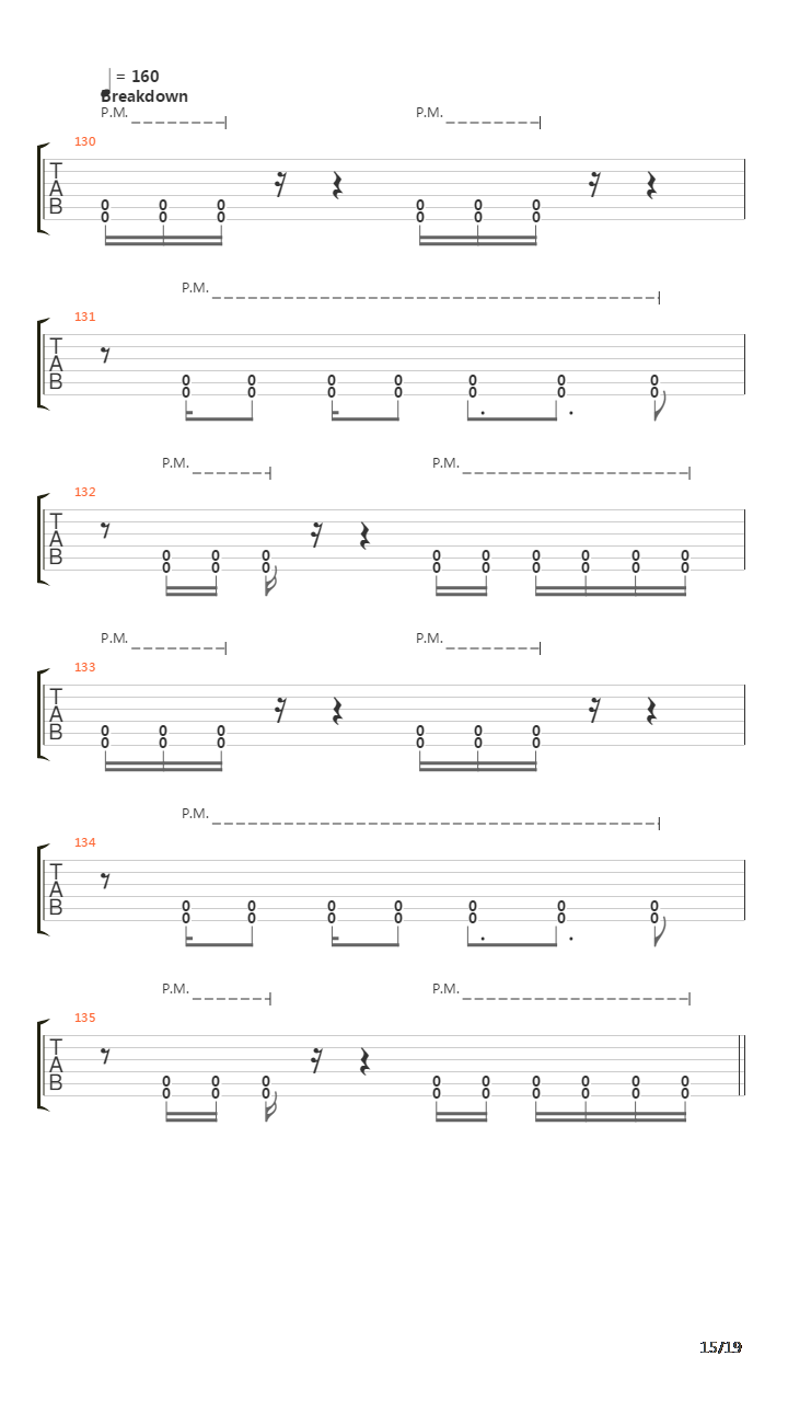 Composure吉他谱