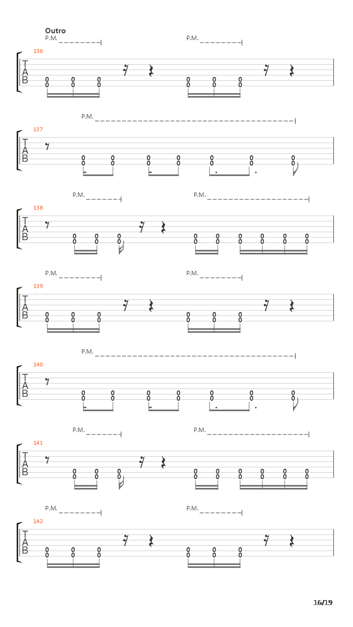 Composure吉他谱