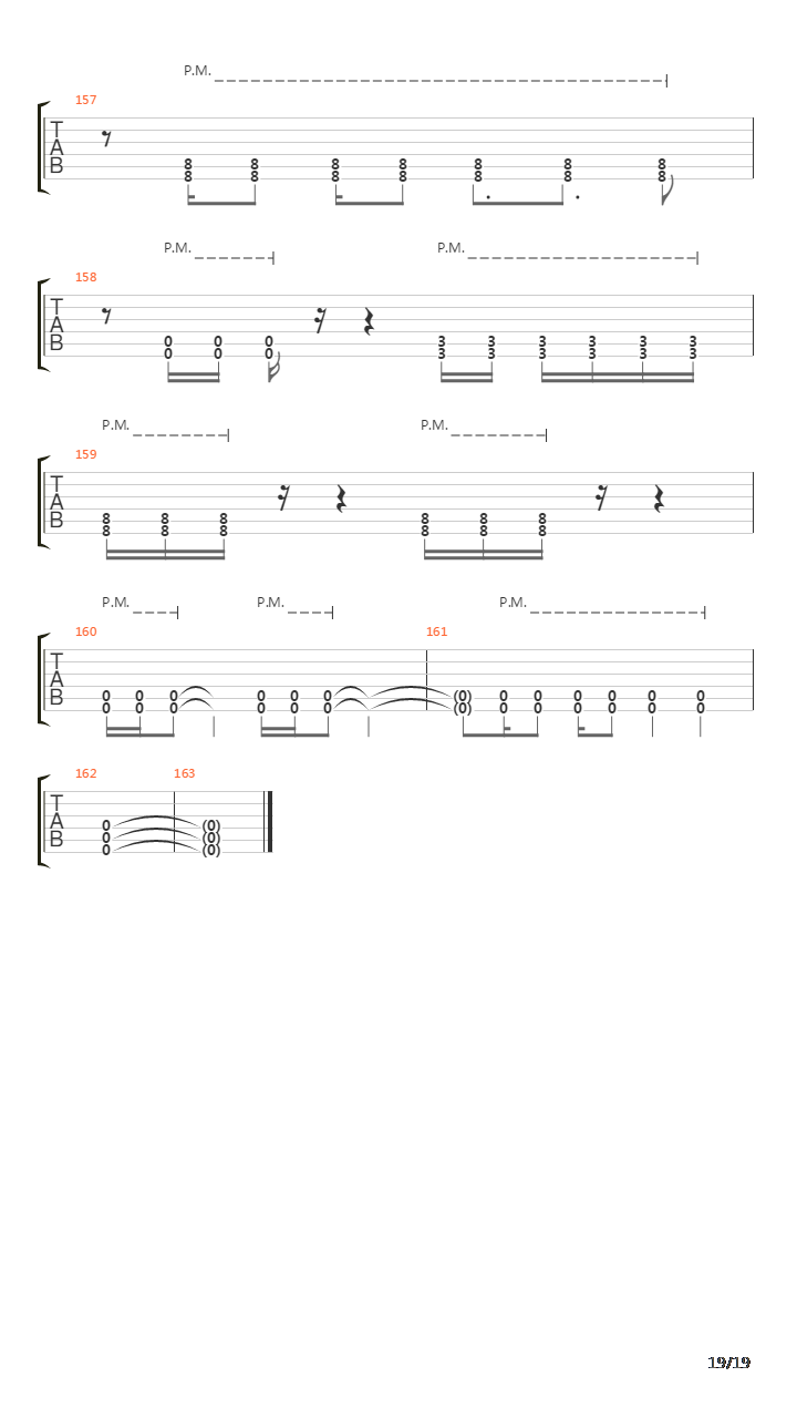 Composure吉他谱