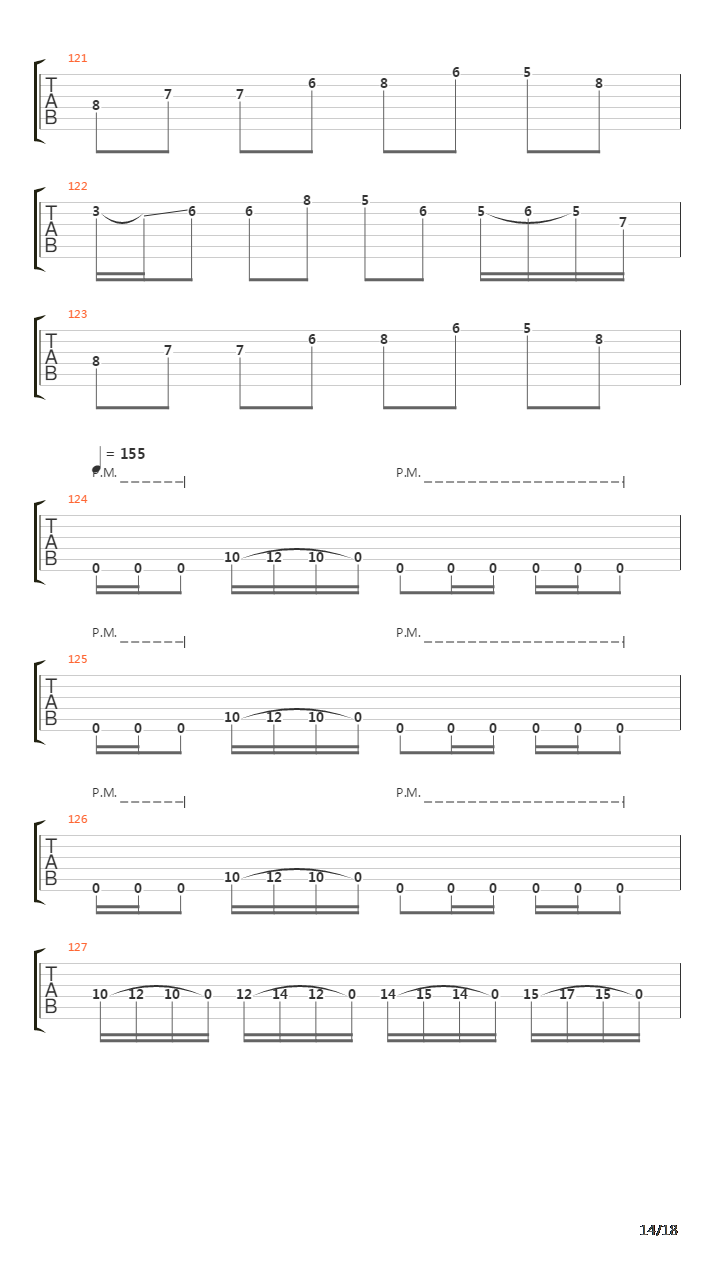 Composure吉他谱