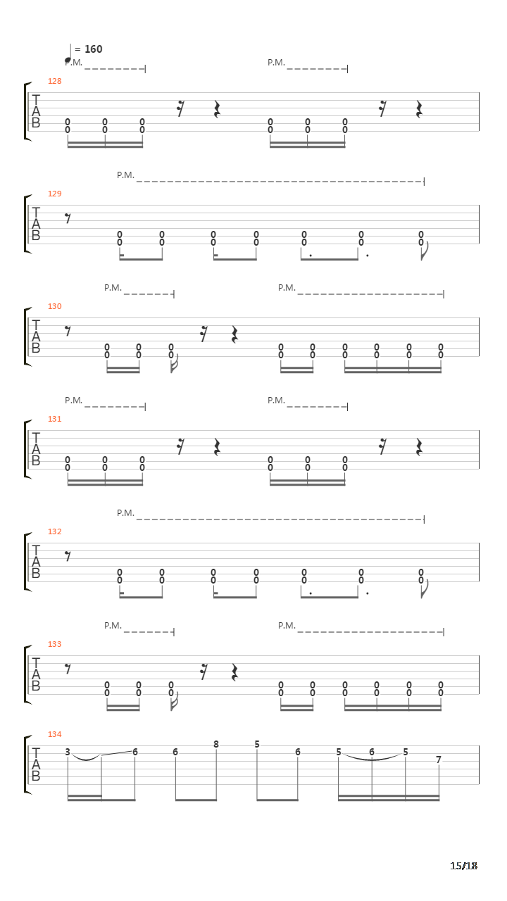 Composure吉他谱