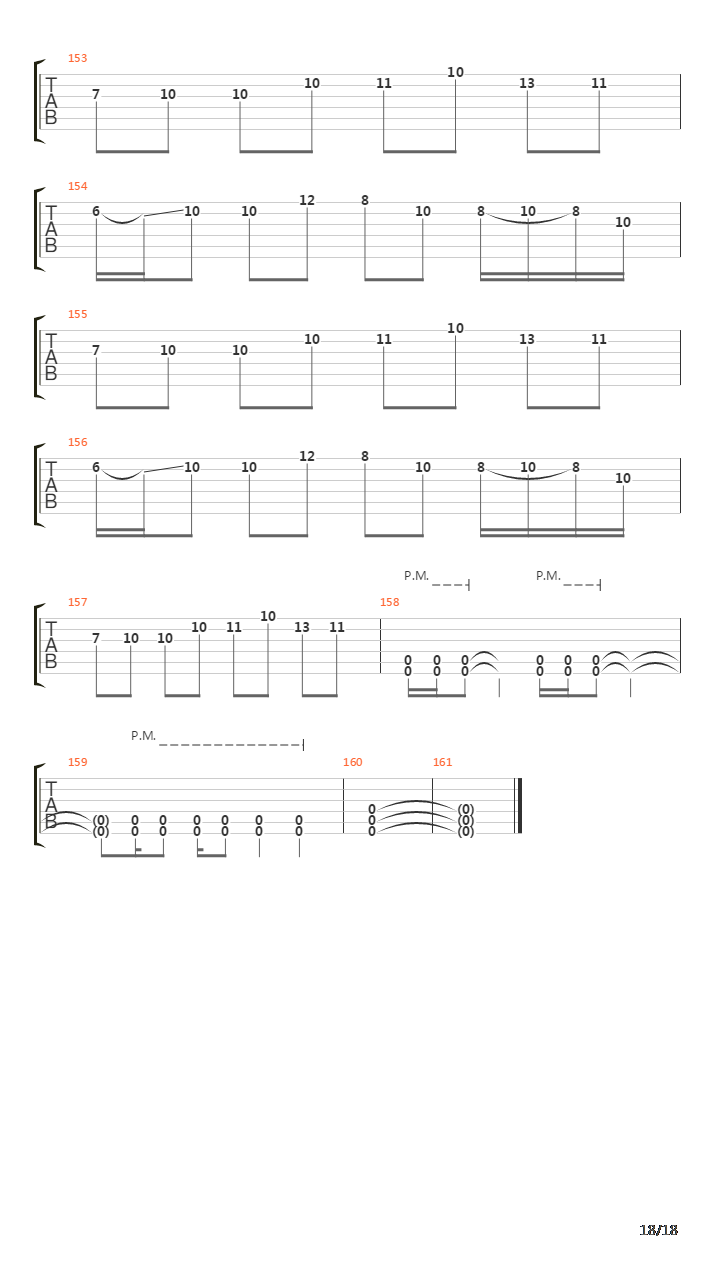 Composure吉他谱