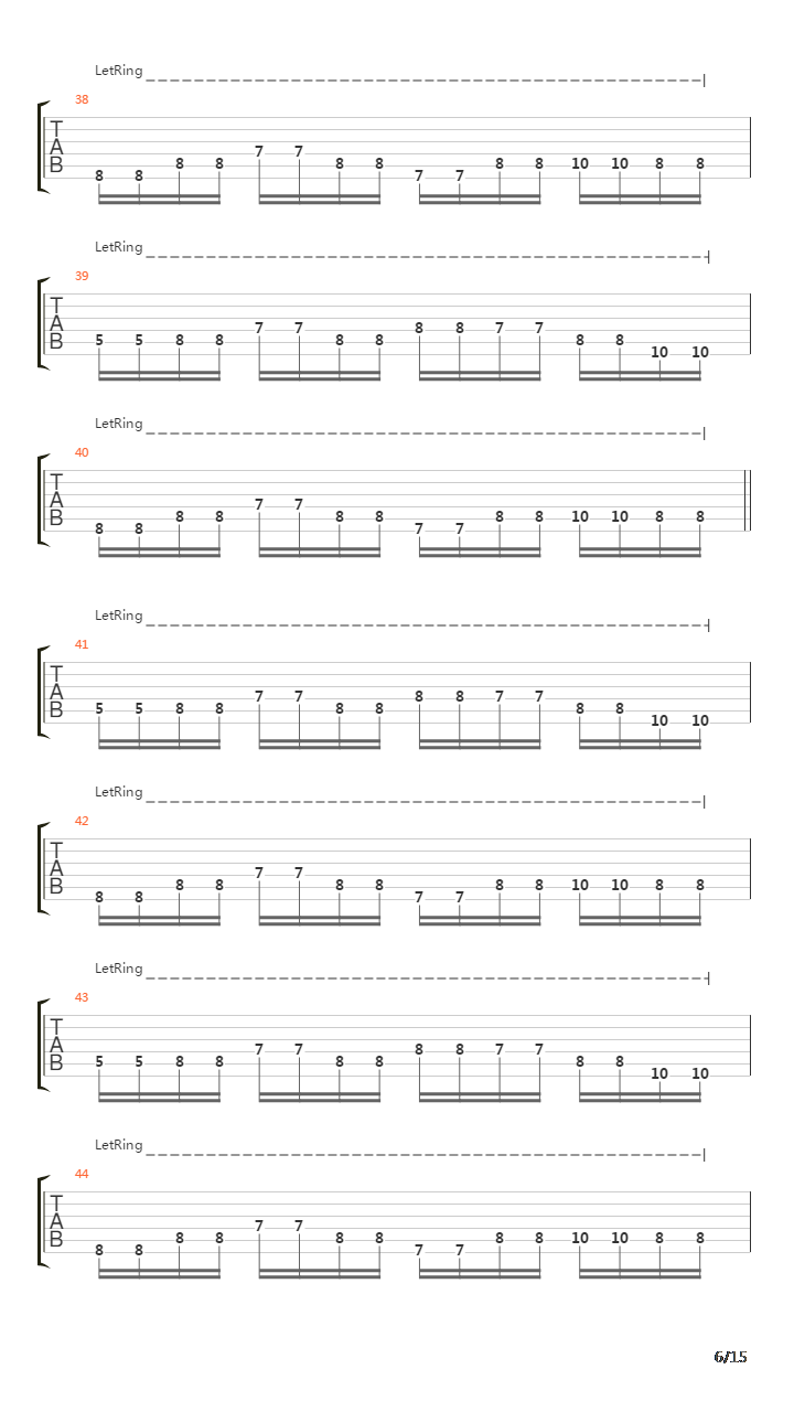 Cutting The Ties吉他谱