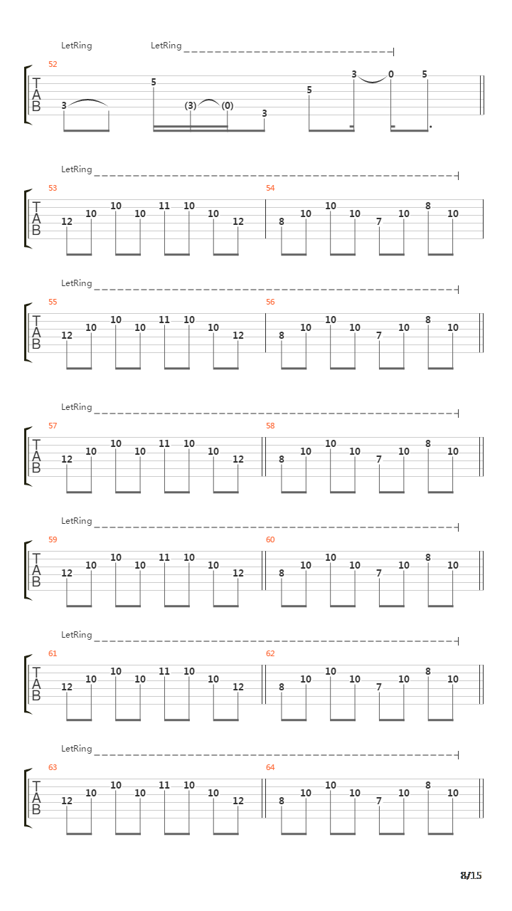 Cutting The Ties吉他谱