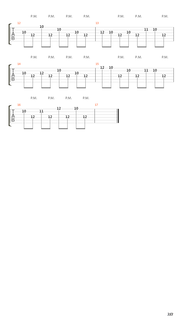 Cutting The Ties吉他谱