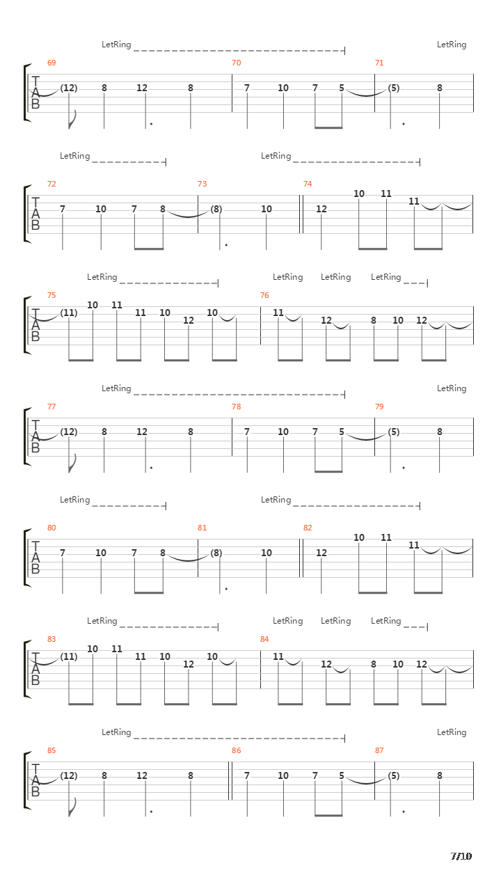 Divisions吉他谱