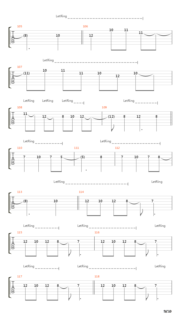 Divisions吉他谱