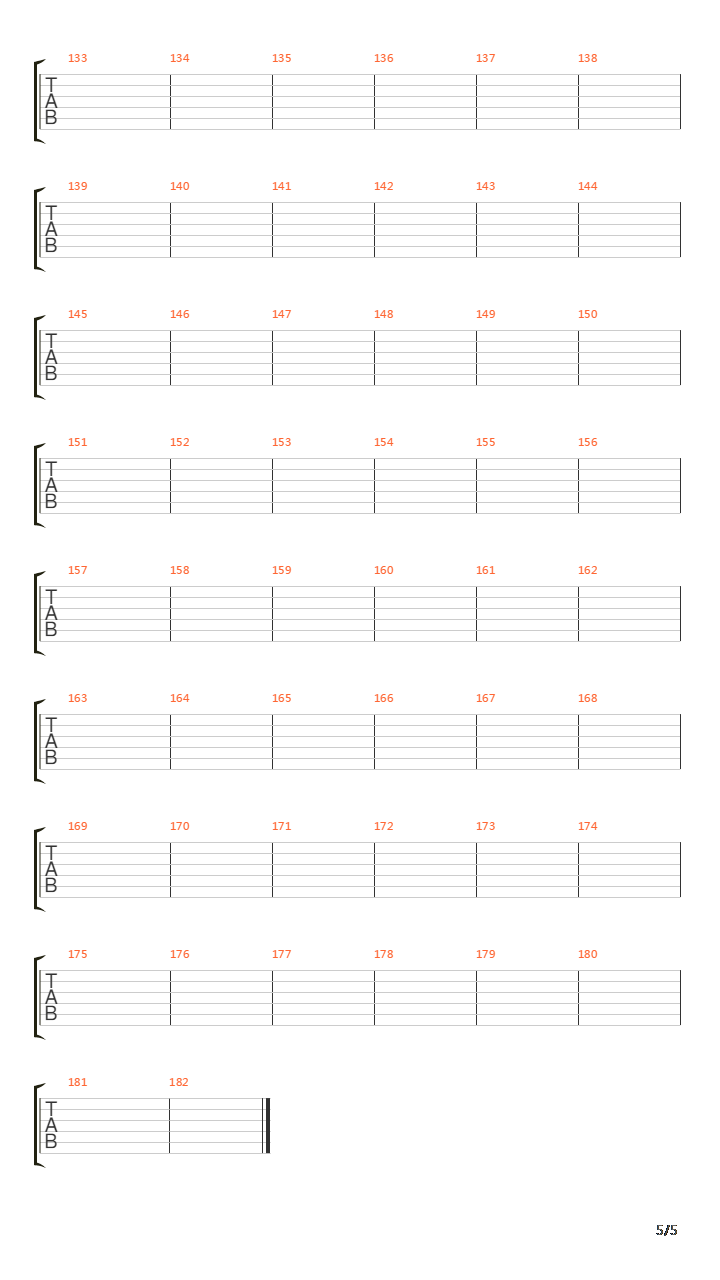 Eleventh Hour吉他谱