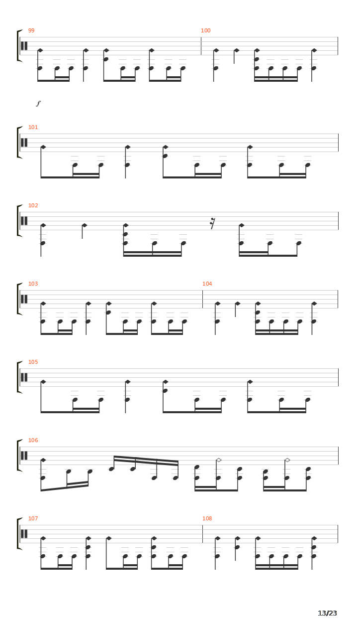 Eleventh Hour吉他谱