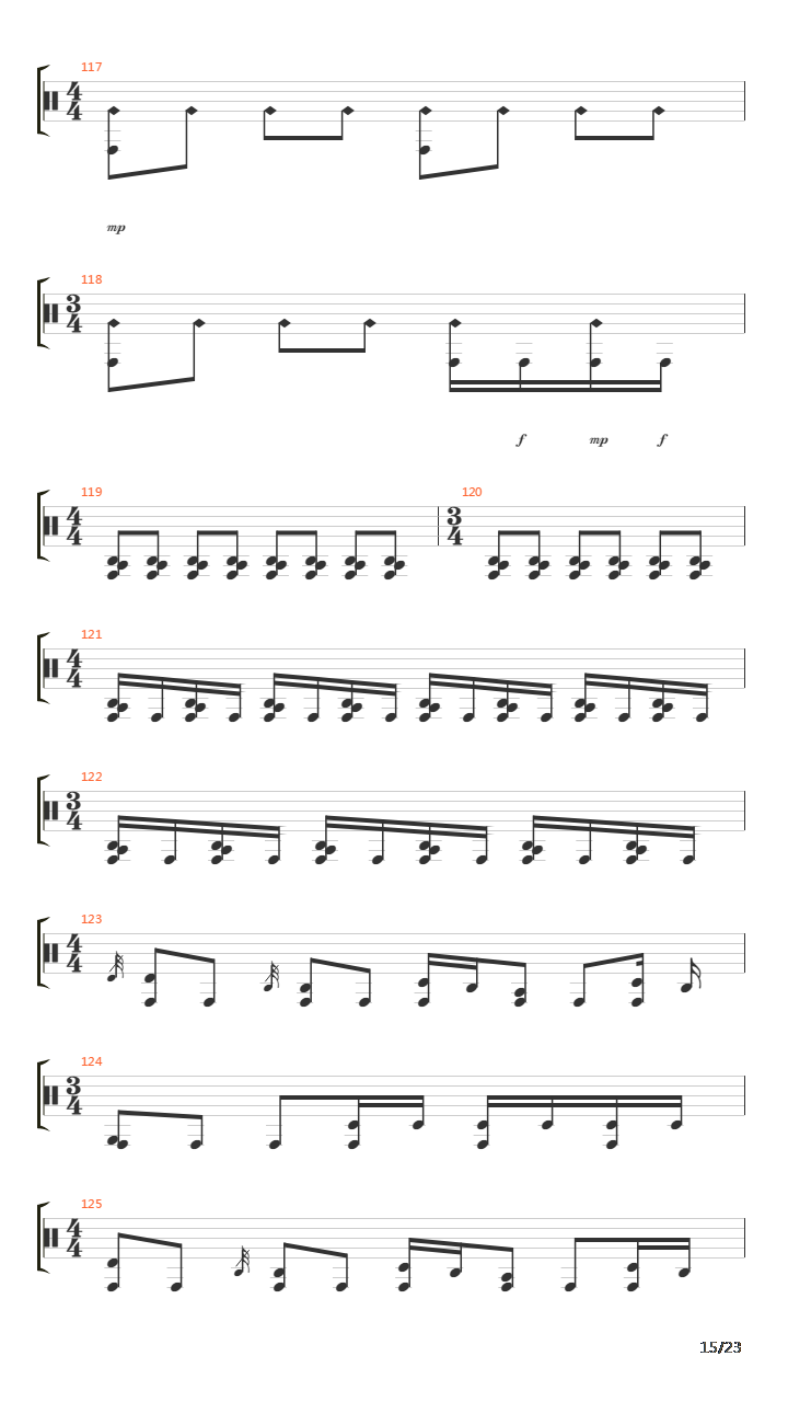 Eleventh Hour吉他谱