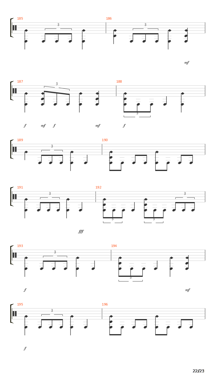 Eleventh Hour吉他谱