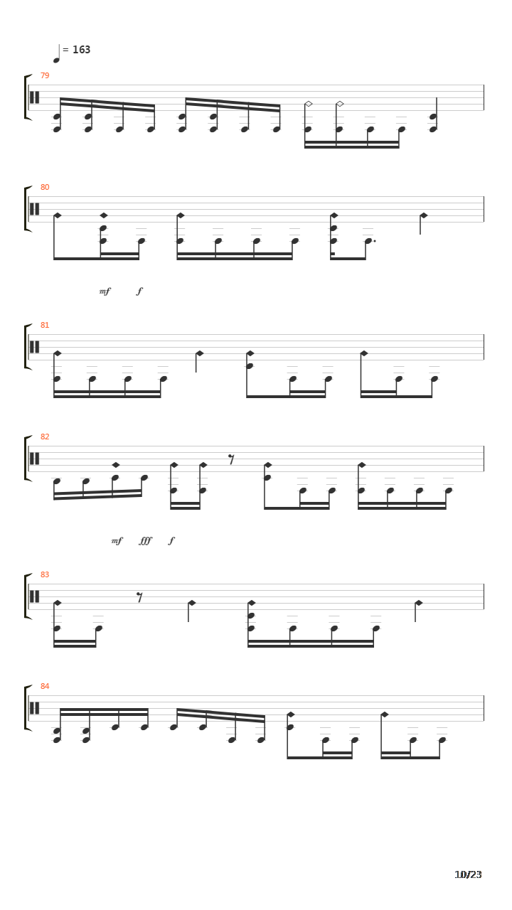 Eleventh Hour吉他谱