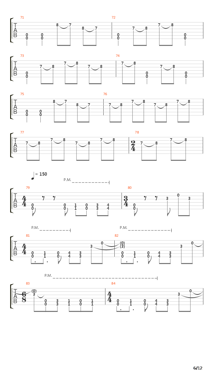 Endorphins吉他谱