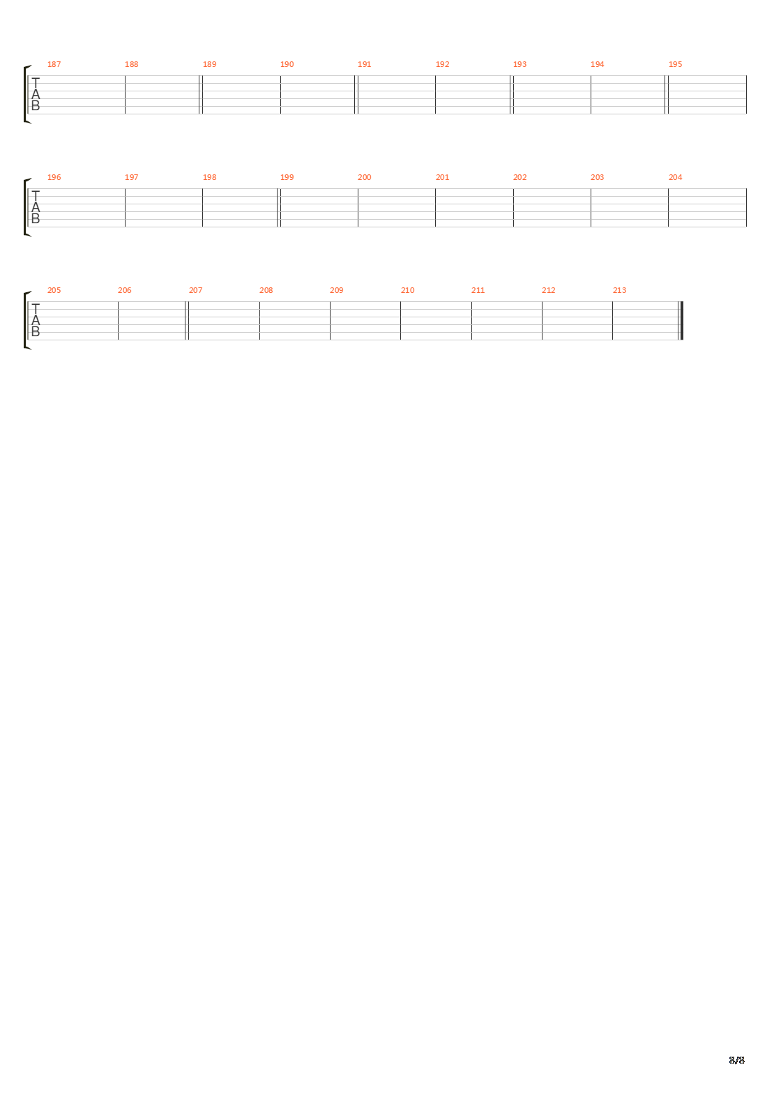 Internal Cannon吉他谱