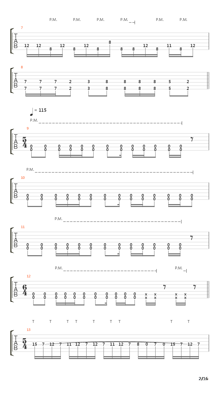 Internal Cannon吉他谱