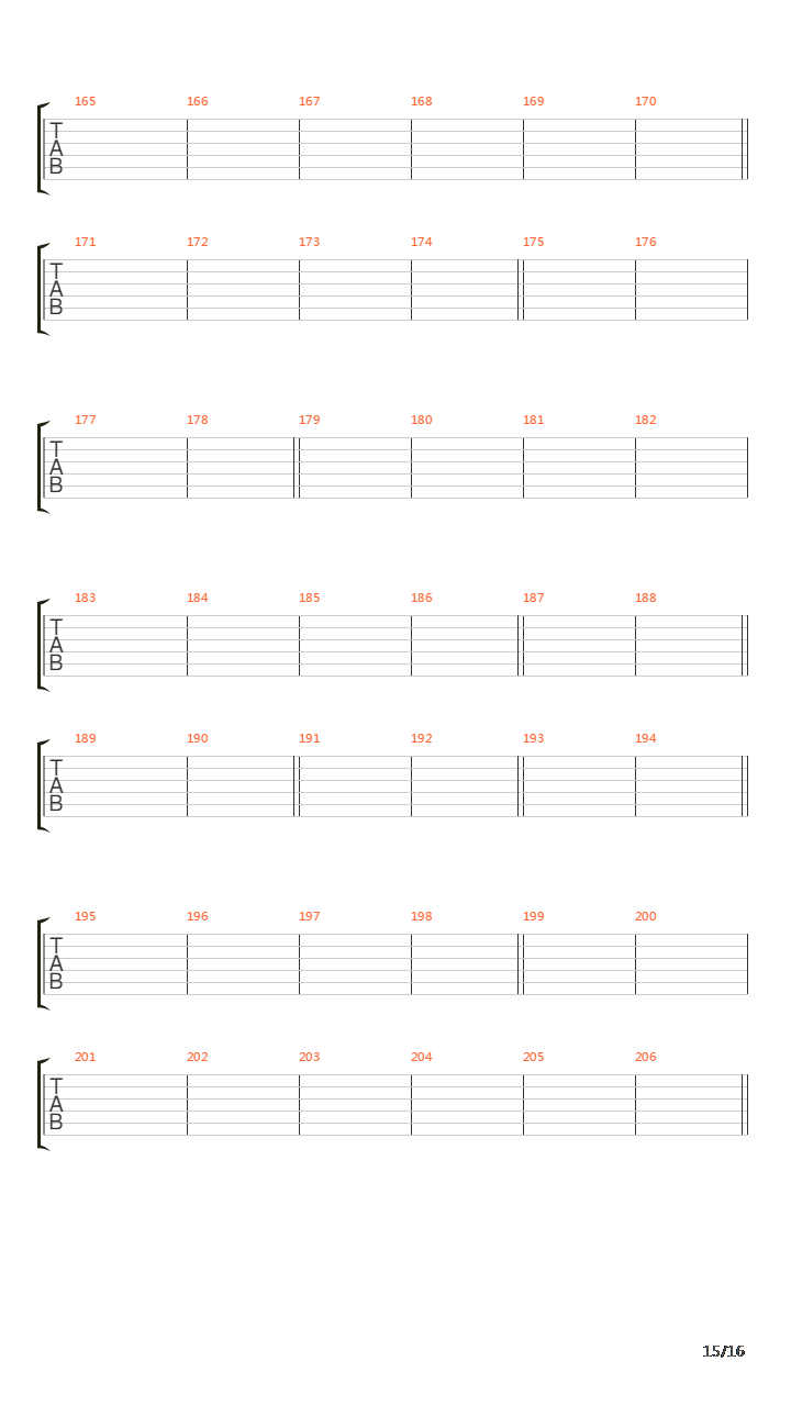 Internal Cannon吉他谱