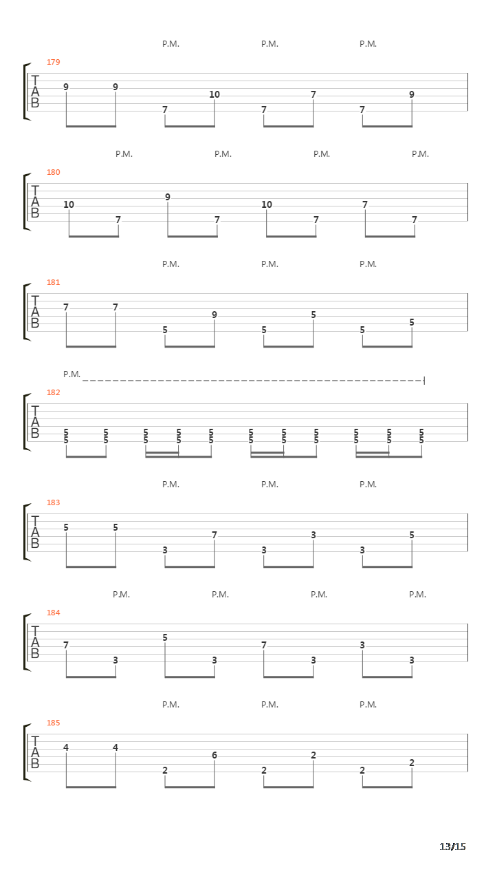 Internal Cannon吉他谱