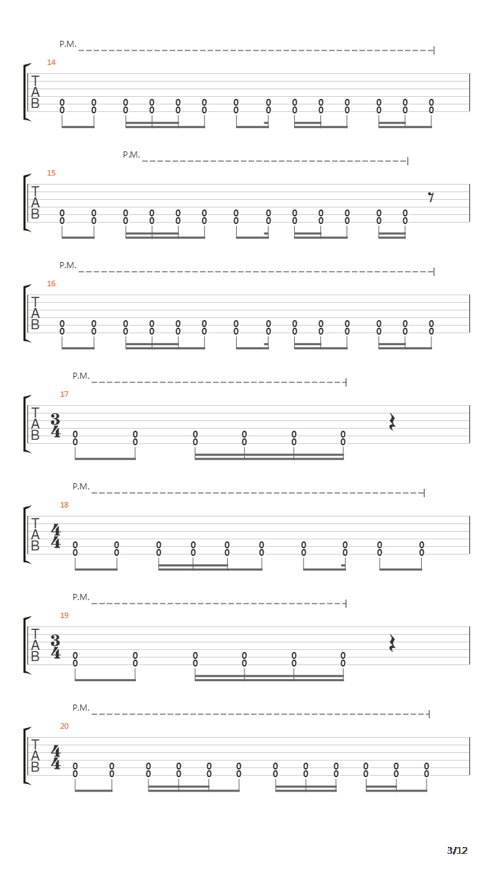 Internal Cannon吉他谱