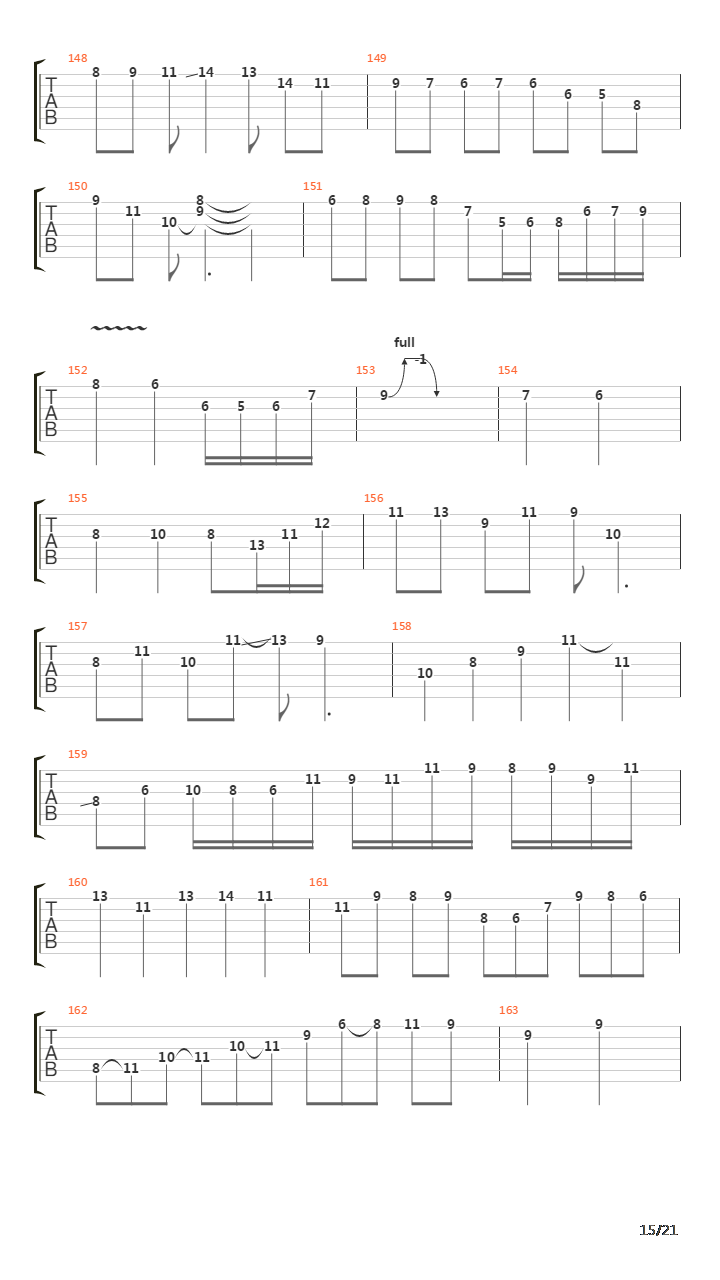 Marianas Trench吉他谱