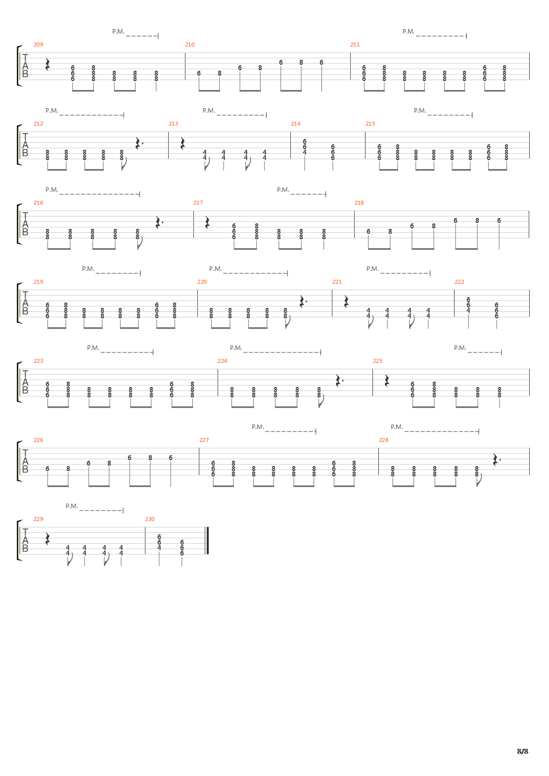 Marianas Trench吉他谱