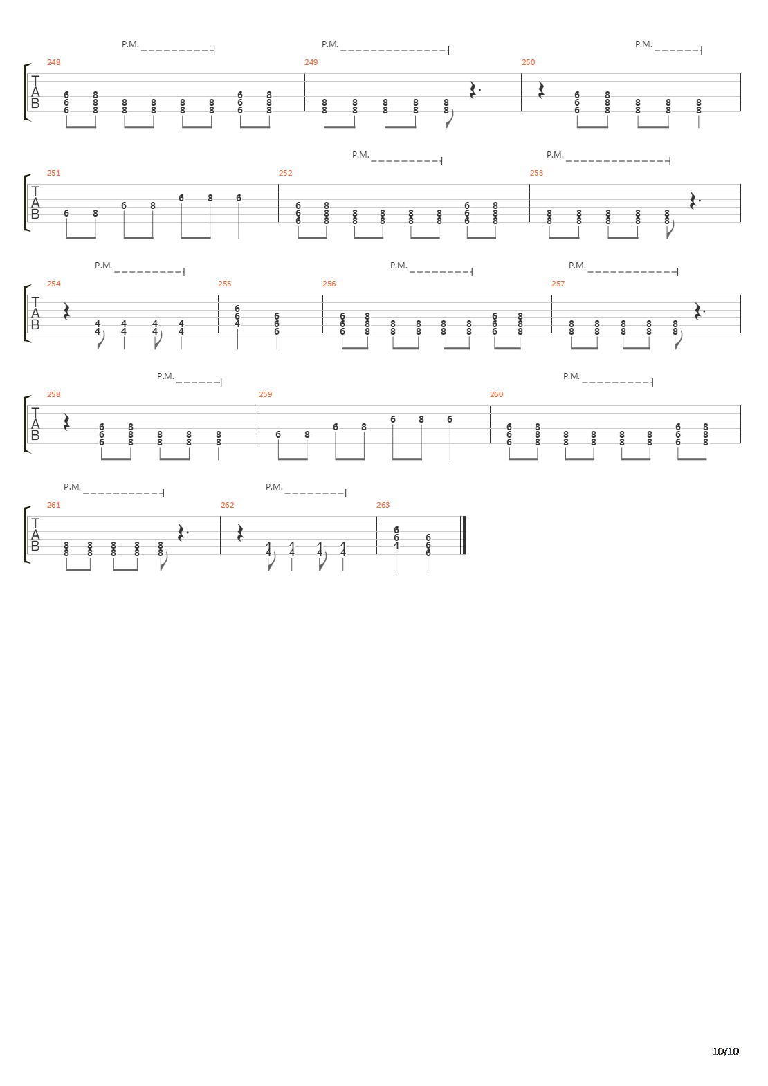 Marianas Trench吉他谱