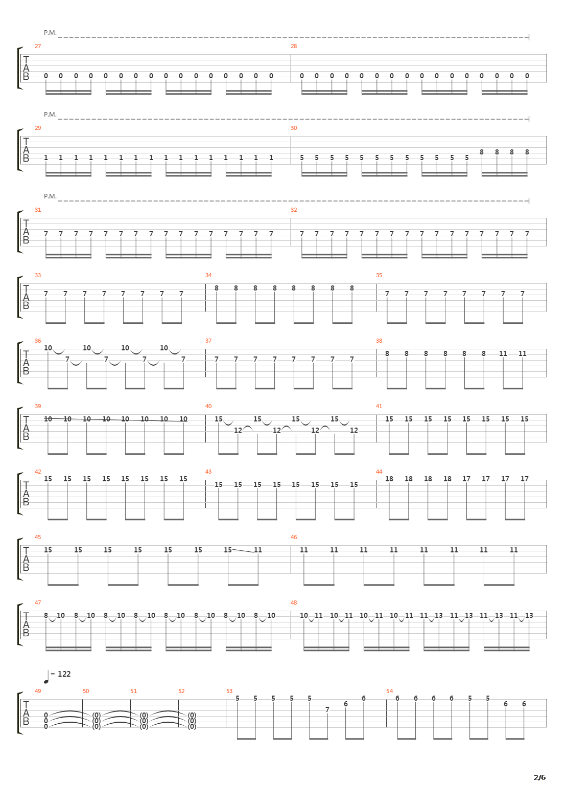 Meridian吉他谱